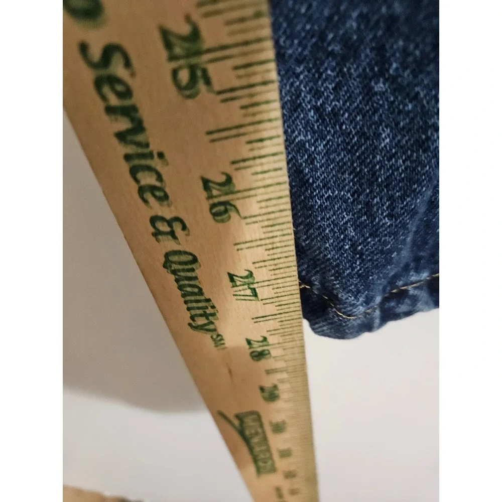 Wrangler Rugged Wear Mens Blue Straight Leg Denim‎ Jeans 34x28